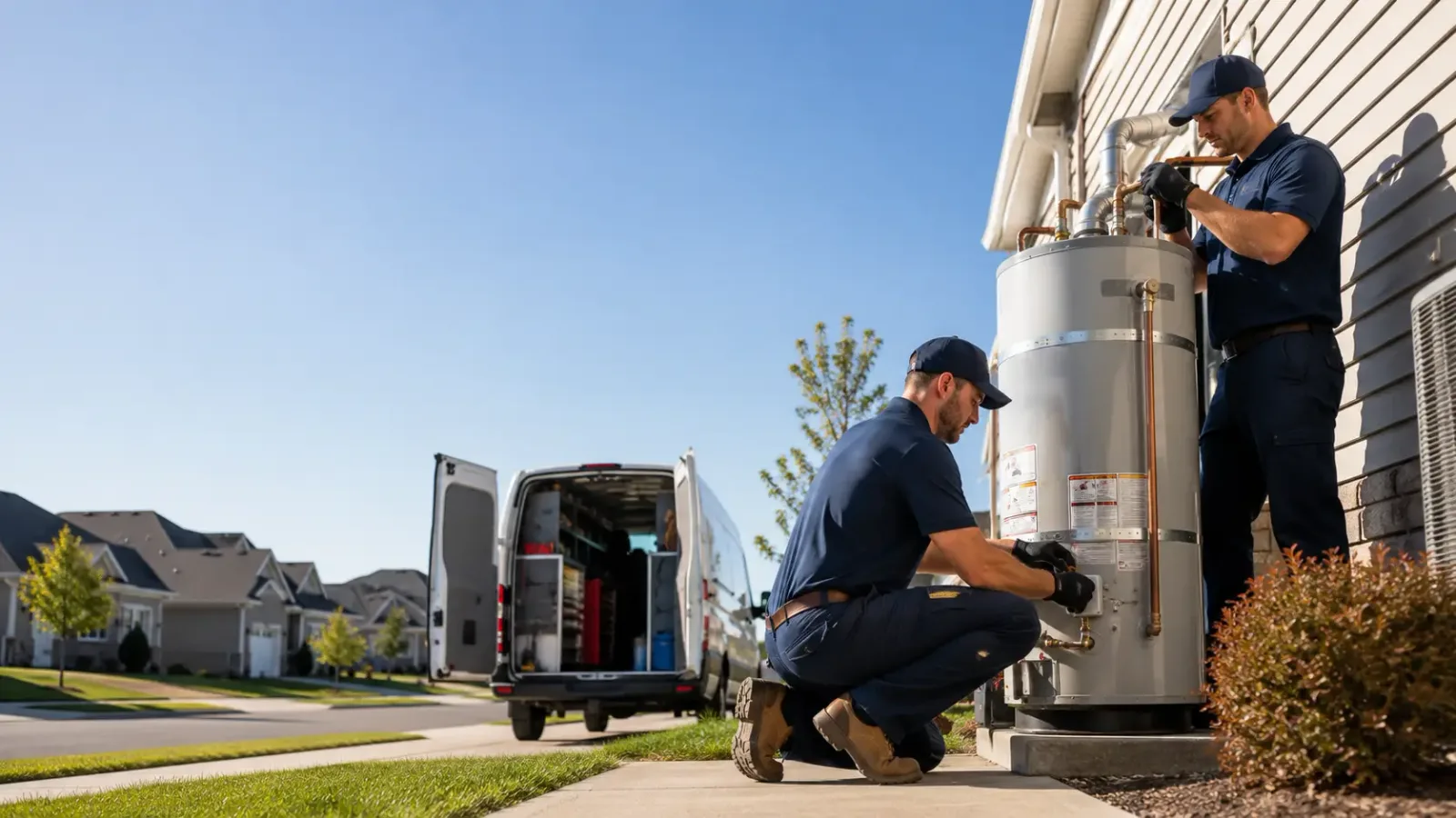 Water Heater Installation in Morrison, IL